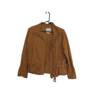 MADEWELL - CROPPED JACKET - MUSTARD TAN